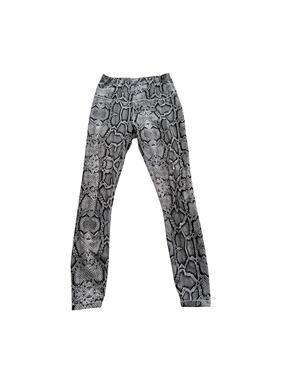 Varley Leggings Women's XS White Black Snakeskin Print 27" Inseam